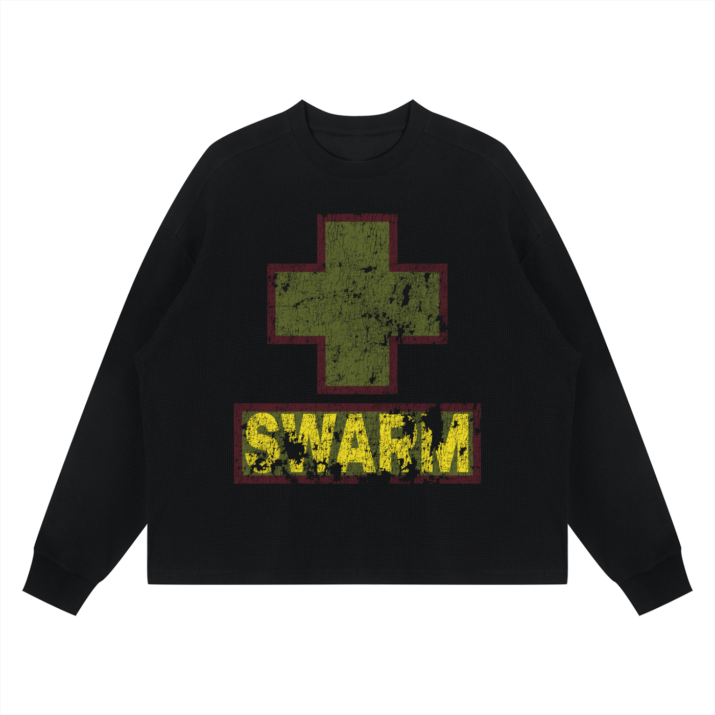MEDIC ON DUTY WAFFLE KNIT TEE
