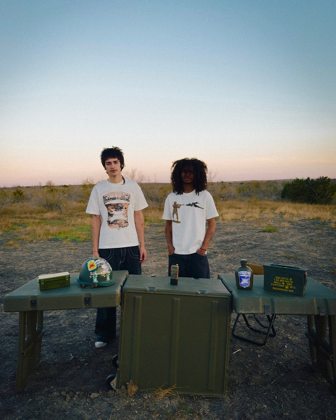 SWARM SOLDIER WHITE TEE