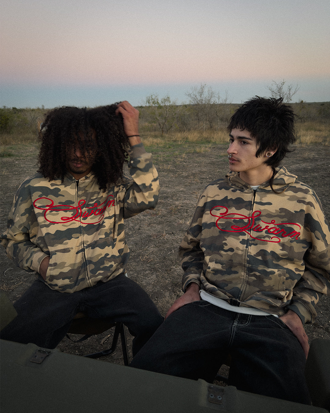 DESERT CAMO ZIP